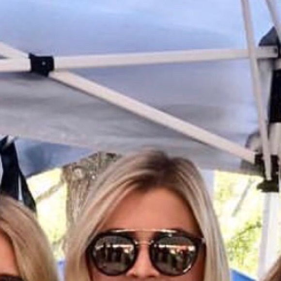 New Prada Round Mirrored Tortoise Sunglasses main image 5